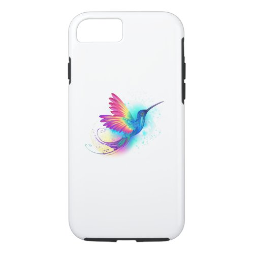 Exotic Rainbow Hummingbird iPhone 87 Case