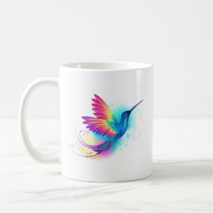 Exotic Rainbow Hummingbird Coffee Mug