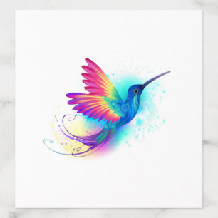 Exotic Rainbow Hummingbird Envelope Liner
