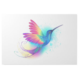 Exotic Rainbow Hummingbird Gallery Wrap