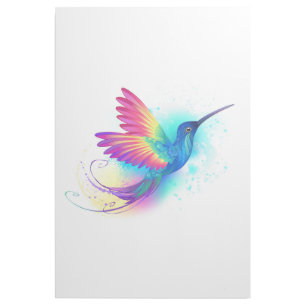 Exotic Rainbow Hummingbird Gallery Wrap