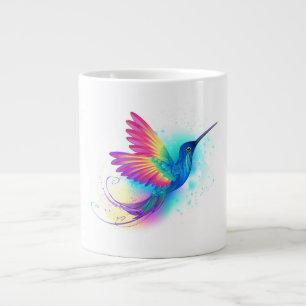 Exotic Rainbow Hummingbird Giant Coffee Mug