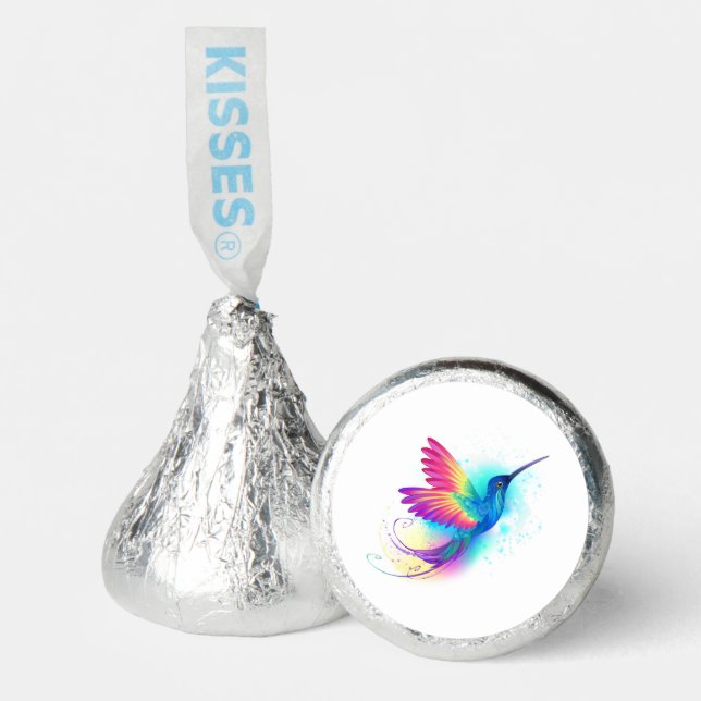 Exotic Rainbow Hummingbird Hershey®'s Kisses® (Front)