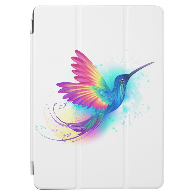 Exotic Rainbow Hummingbird iPad Air Cover (Front)