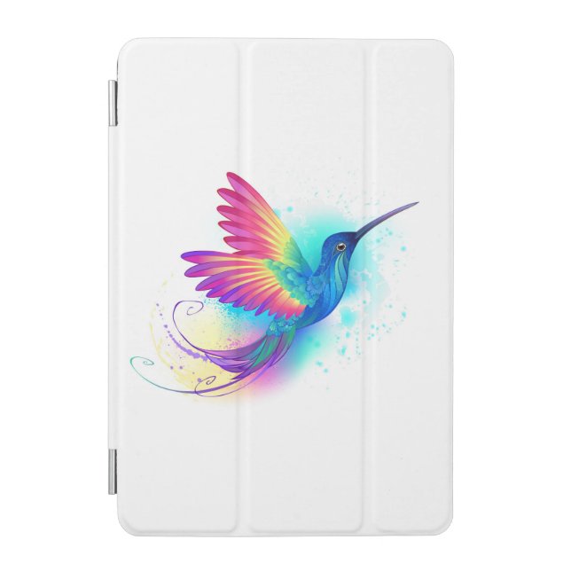 Exotic Rainbow Hummingbird iPad Mini Cover (Front)