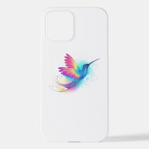 Exotic Rainbow Hummingbird iPhone 12 Case