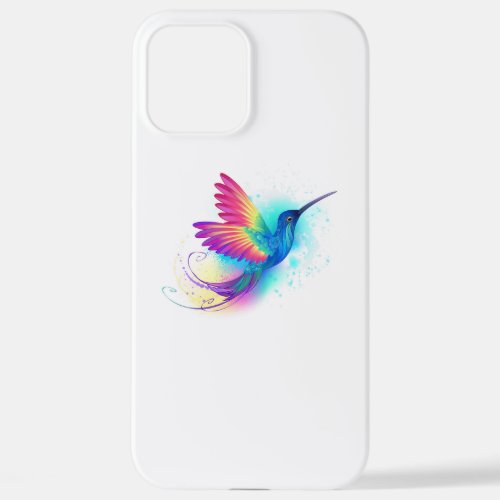 Exotic Rainbow Hummingbird iPhone 12 Pro Max Case