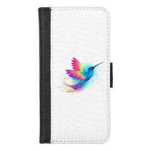 Exotic Rainbow Hummingbird iPhone 8/7 Wallet Case