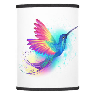 Exotic Rainbow Hummingbird Lamp Shade