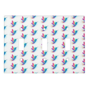 Exotic Rainbow Hummingbird Light Switch Cover