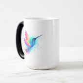 Exotic Rainbow Hummingbird Magic Mug (Front Left)
