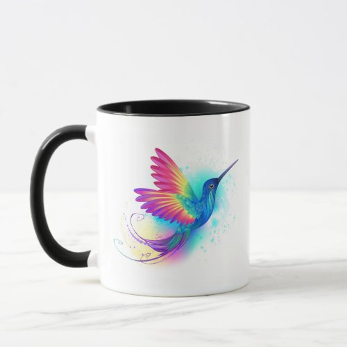 Exotic Rainbow Hummingbird Mug