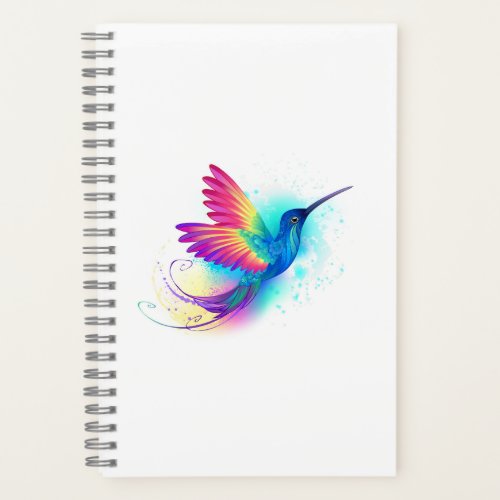 Exotic Rainbow Hummingbird Notebook