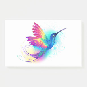 Exotic Rainbow Hummingbird Post-it Notes