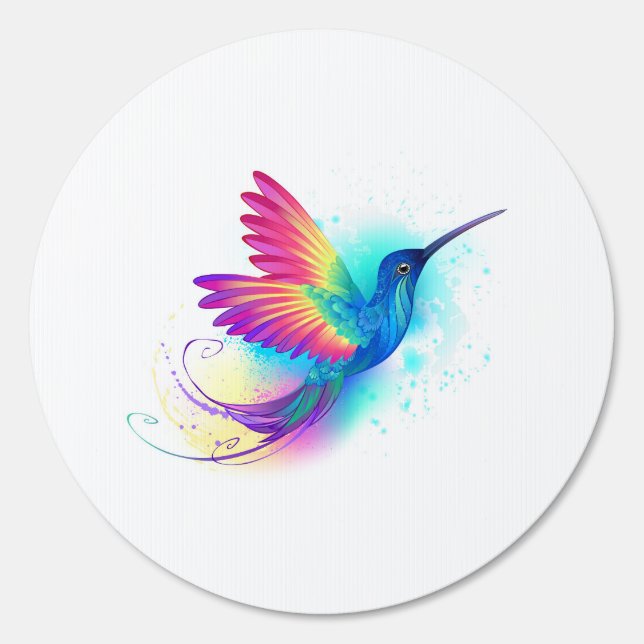 Exotic Rainbow Hummingbird Sign (Front)