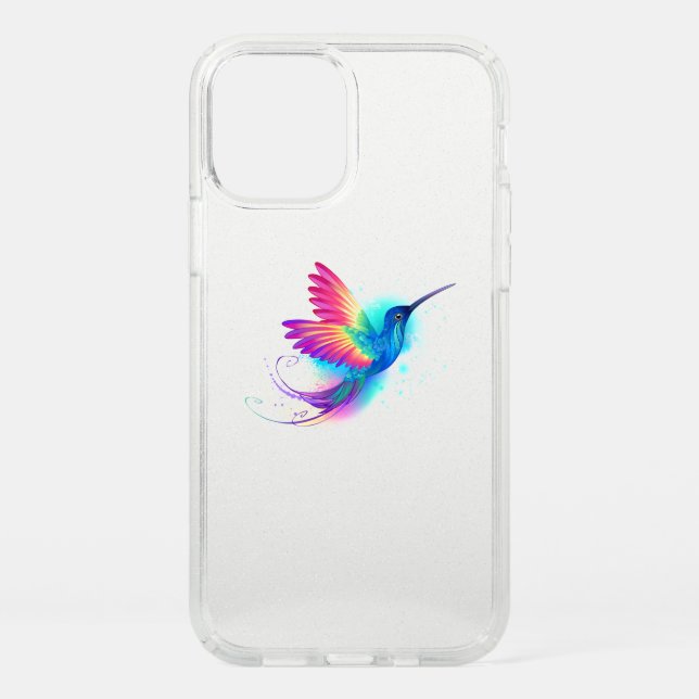 Exotic Rainbow Hummingbird Speck iPhone 12 Pro Case (Front)