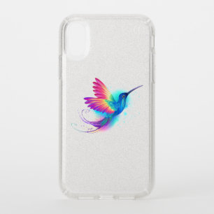 Exotic Rainbow Hummingbird Speck iPhone XR Case