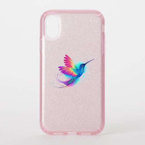 Exotic Rainbow Hummingbird Speck iPhone XR Case