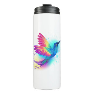 Exotic Rainbow Hummingbird Thermal Tumbler