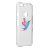 Exotic Rainbow Hummingbird Uncommon Google Pixel Case (Back/Right)