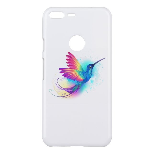 Exotic Rainbow Hummingbird Uncommon Google Pixel XL Case (Back)