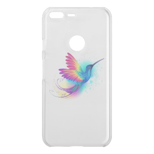 Exotic Rainbow Hummingbird Uncommon Google Pixel XL Case (Back)