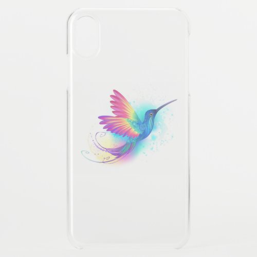 Exotic Rainbow Hummingbird iPhone XS Max Case