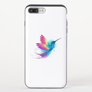Exotic Rainbow Hummingbird iPhone 8/7 Plus Slider Case