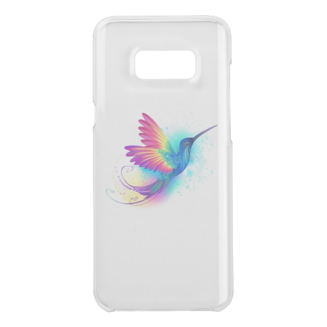 Exotic Rainbow Hummingbird Uncommon Samsung Galaxy Case (Back)