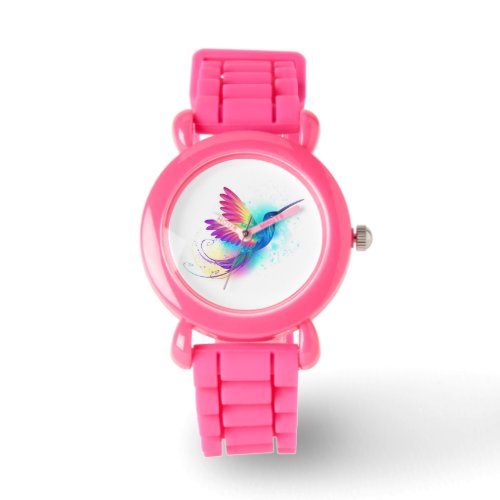 Exotic Rainbow Hummingbird Watch