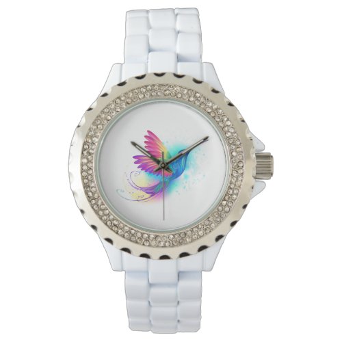 Exotic Rainbow Hummingbird Watch