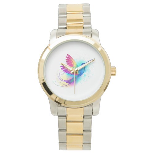Exotic Rainbow Hummingbird Watch