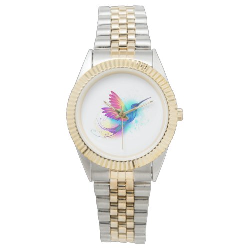 Exotic Rainbow Hummingbird Watch