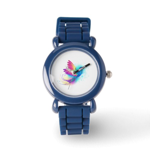 Exotic Rainbow Hummingbird Watch