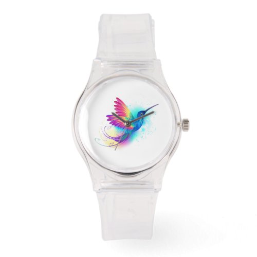 Exotic Rainbow Hummingbird Watch