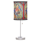 Exotic Red Parrot Macaw Tropical Foliage Lamp (Left)