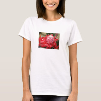 Exotic Red Torch Ginger flower Tank top