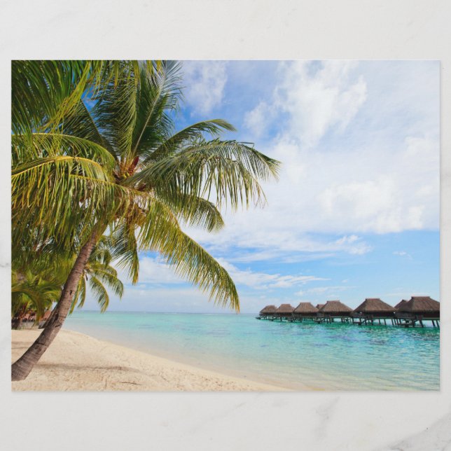 Exotic resort flyer (Front)