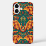 Exotic Safari Tapestry Pattern - The White Lotus iPhone 16 Case