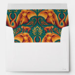 Exotic Safari Tapestry Pattern - The White Lotus Envelope