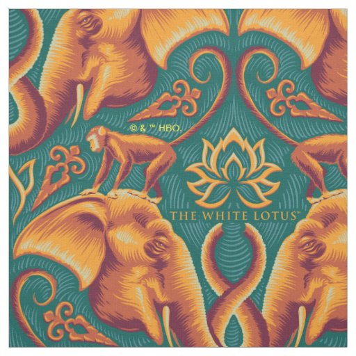 Exotic Safari Tapestry Pattern - The White Lotus Fabric