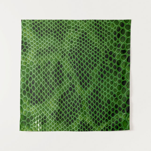 Exotic Snake Skin Background Tapestry (Front)