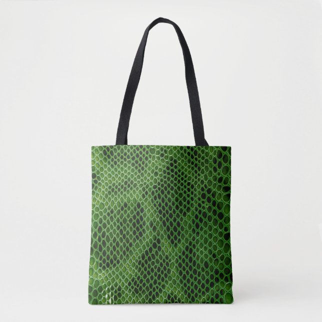 Exotic Snake Skin Background Tote Bag (Front)