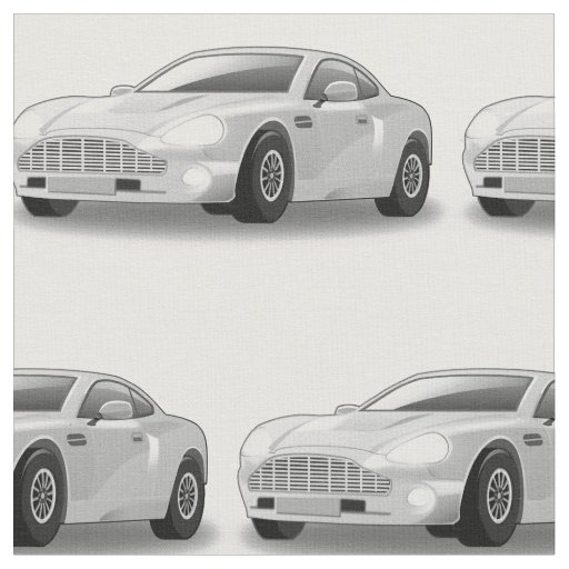 Exotic Sports Car Fabric