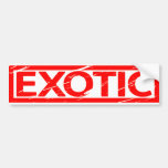 Exotic Stamp Bumper Sticker