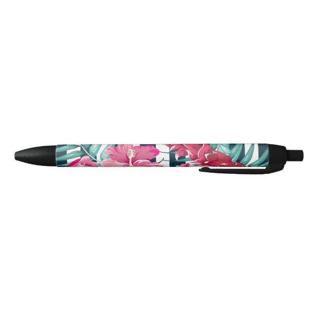 Exotic Summer Floral striped Pen (Bottom)