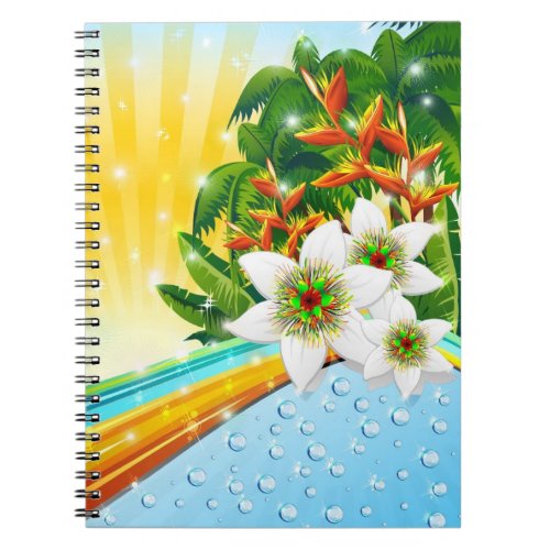 Exotic Summer Holidays Notebook