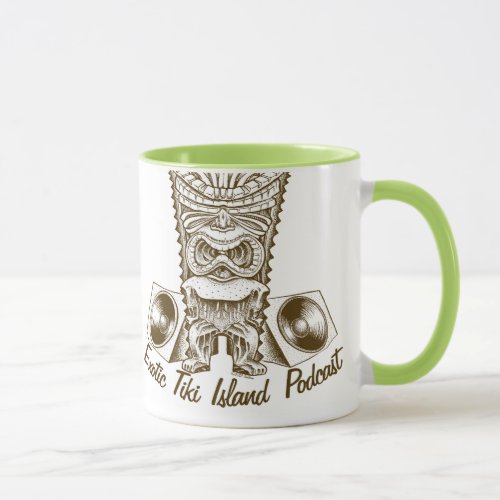 Exotic Tiki Island Podcast Mug