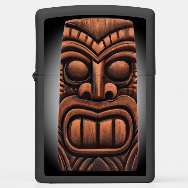 Exotic Tiki Zippo Lighter (Front)