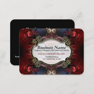 Arabesque New Age Holistic Business Card by Webgrrl | onlinecards